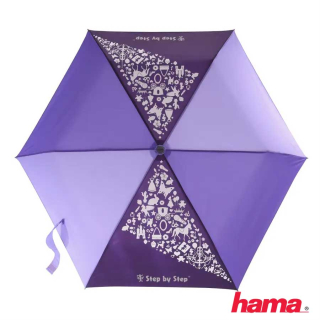 Detský dáždnik meniaci farbu fialový