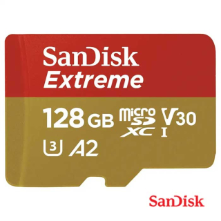 SanDisk microSDXC 128 GB prenosová rýchlosť 170 MB/s + Adapter