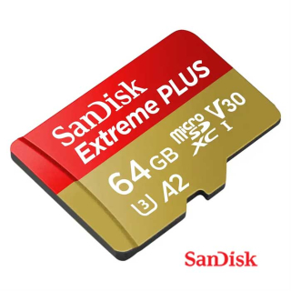 SanDisk microSDXC 64 GB prenosová rýchlosť 200 MB/s + Adapter