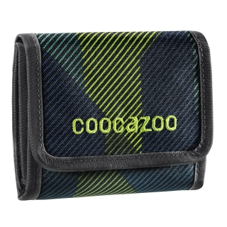 Peňaženka CoocaZoo Polygon Bricks zelená