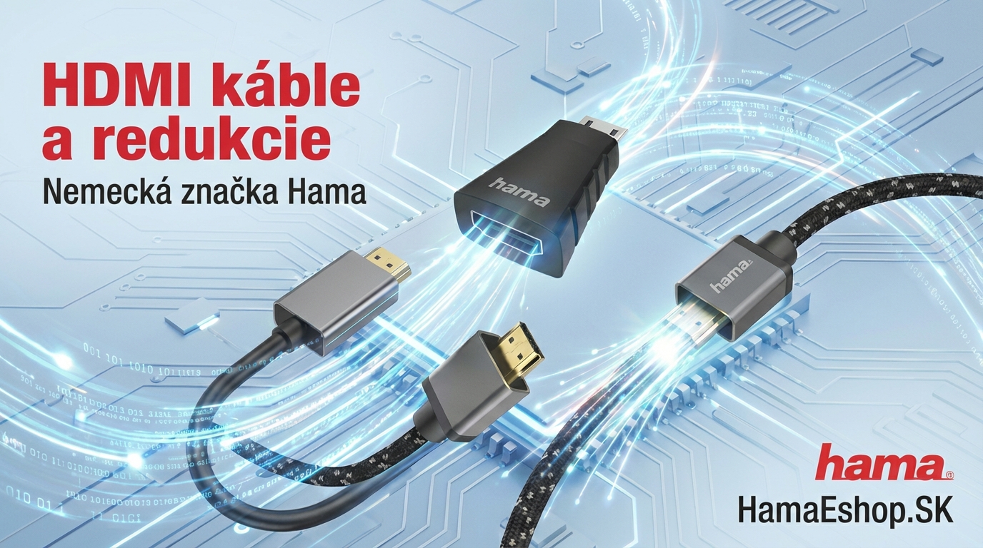 HDMI káble a redukcie