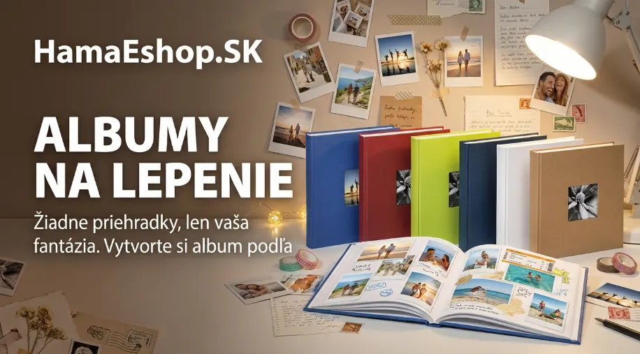 otorožkové a klasické fotoalbumy na lepenie 