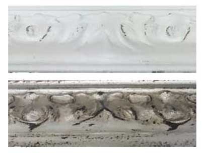 Rám na obraz A4 21x29,7 cm Paros zlato-hnedý