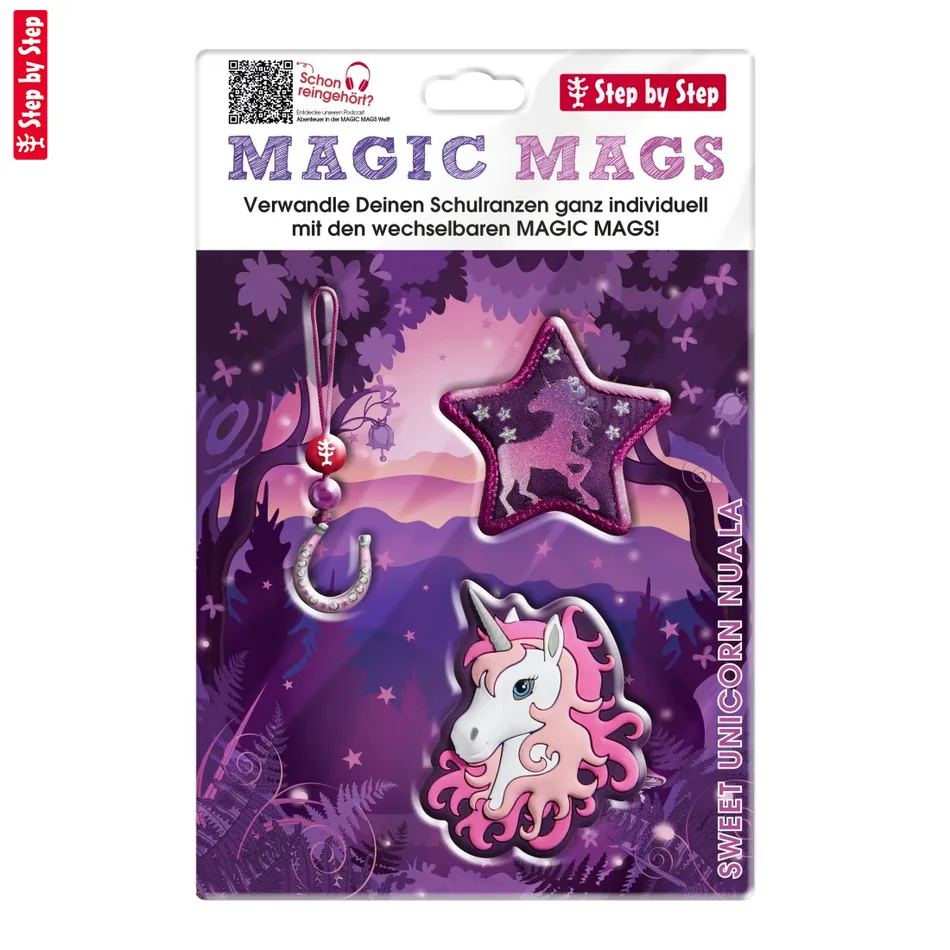 Blikajúci obrázok Magic Mags Flash Butterfly Luna, Step by Step GRADE, SPACE, CLOUD, 2IN1 a KID