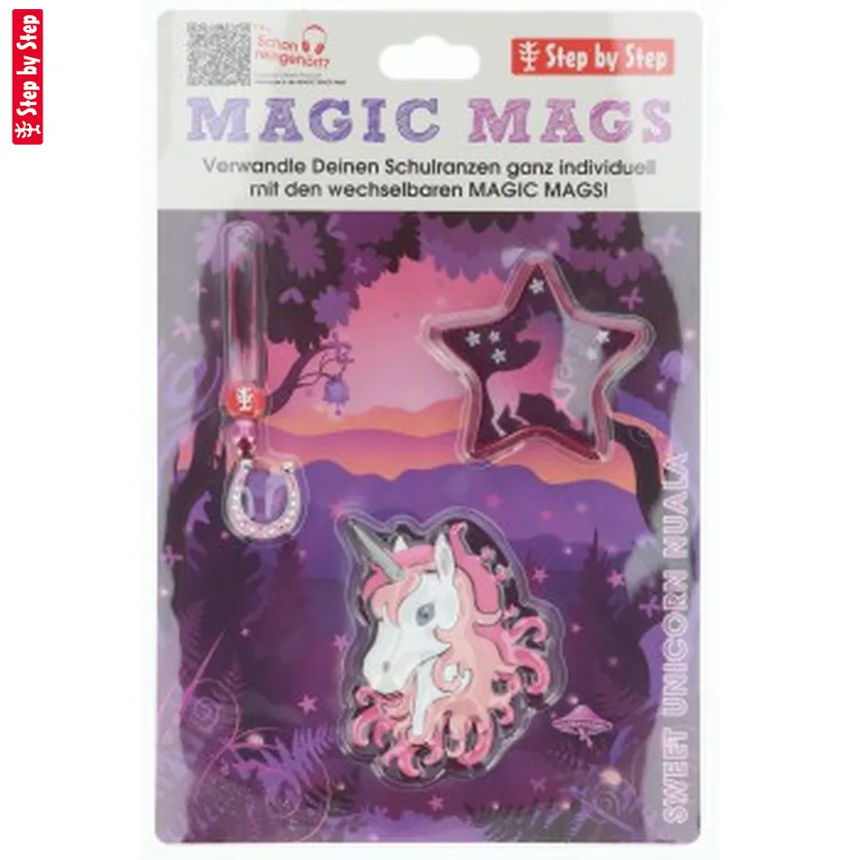 Blikajúci obrázok Magic Mags Flash Butterfly Luna, Step by Step GRADE, SPACE, CLOUD, 2IN1 a KID