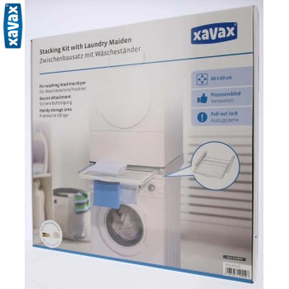 Xavax podstavec pod práčku/sušičku a iné, 52x52 až 72x72 cm, výška 13-18 cm, nosnosť 150 kg  