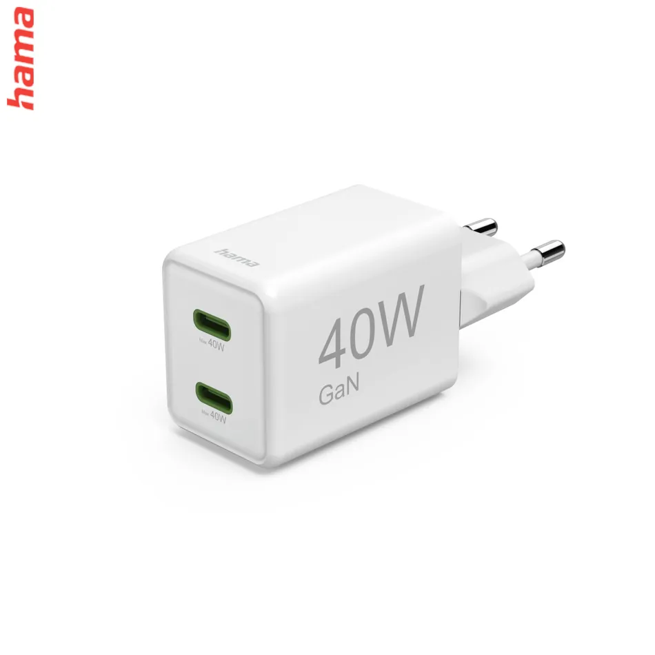 Hama USB nabíjačka, 2x USB-A, 12 W/2,4 A