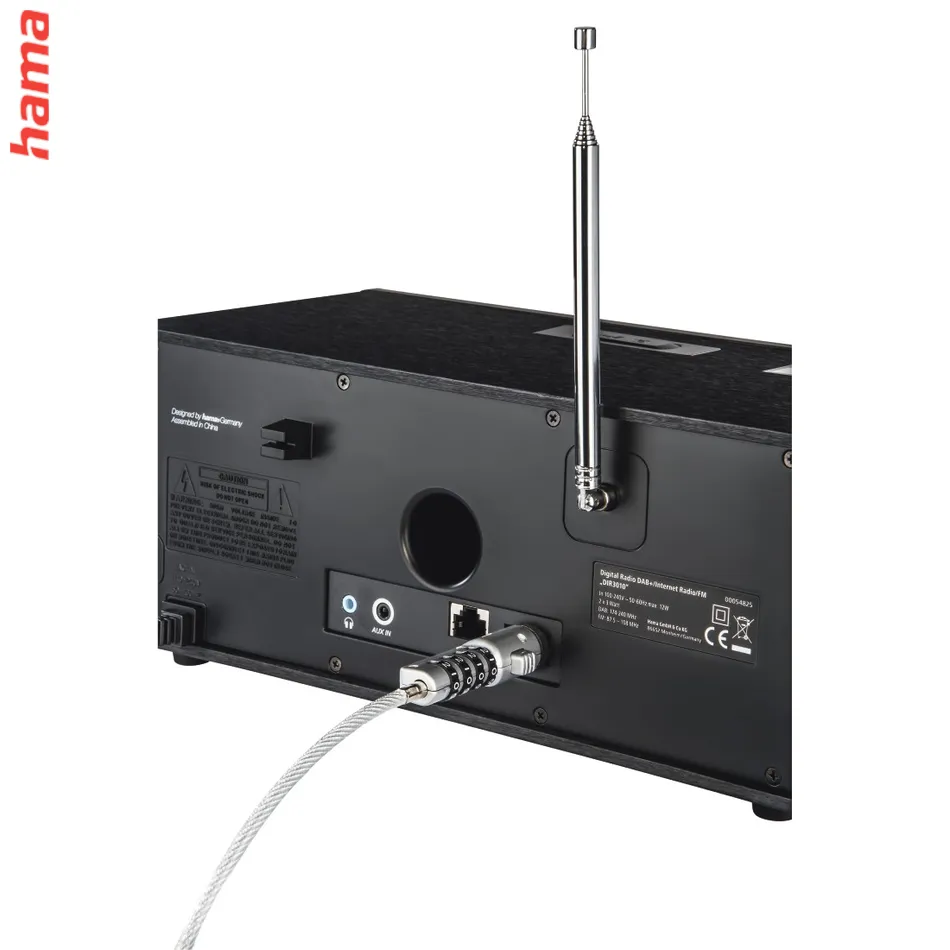 Hama zámka na notebook USB, 4-miestny číselný kód