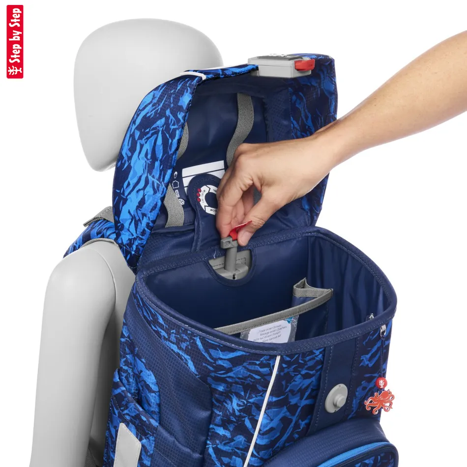 Školská aktovka Step by Step FIT, Pegasus Emily - 5-dielny set, AGR certifikát