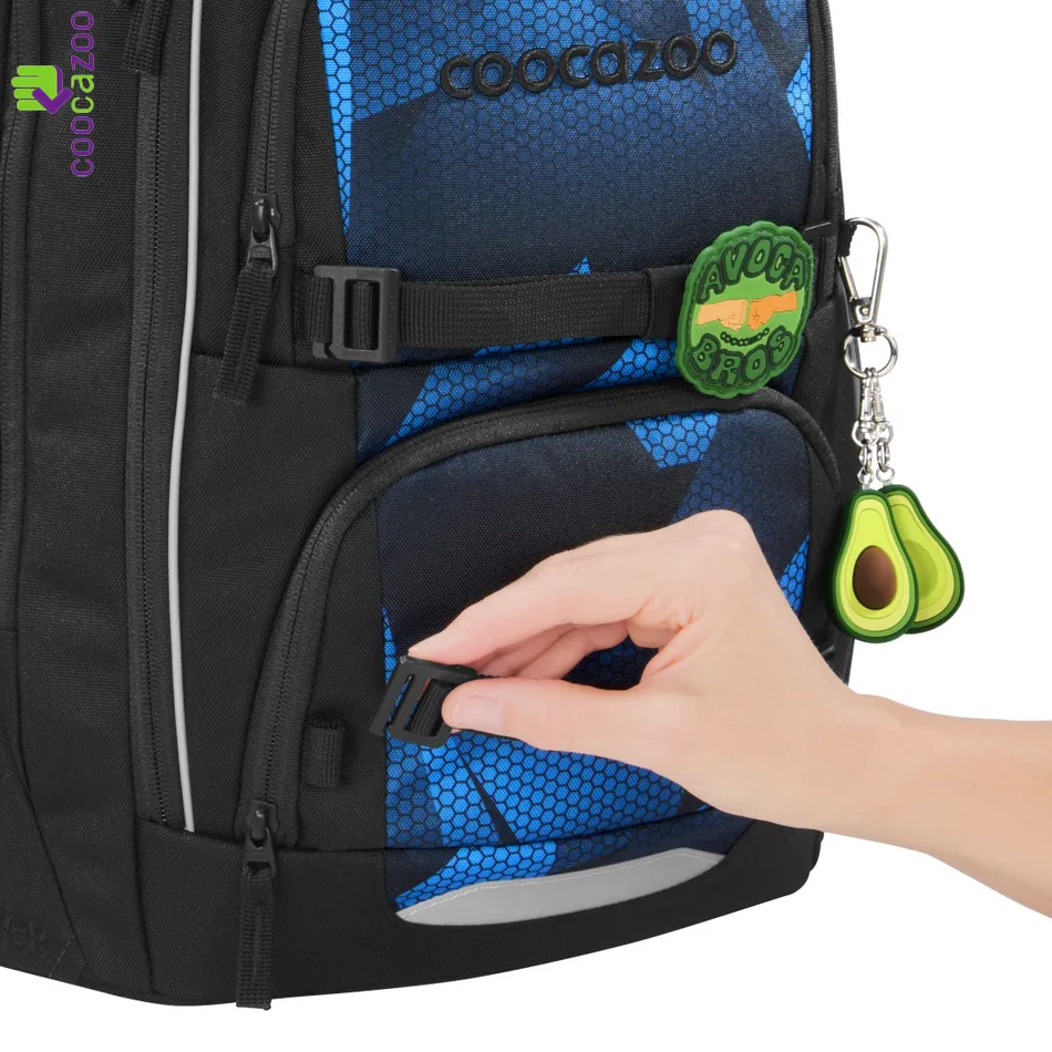 Školský batoh COOCAZOO PORTER, Fast Lime, AGR certifikát