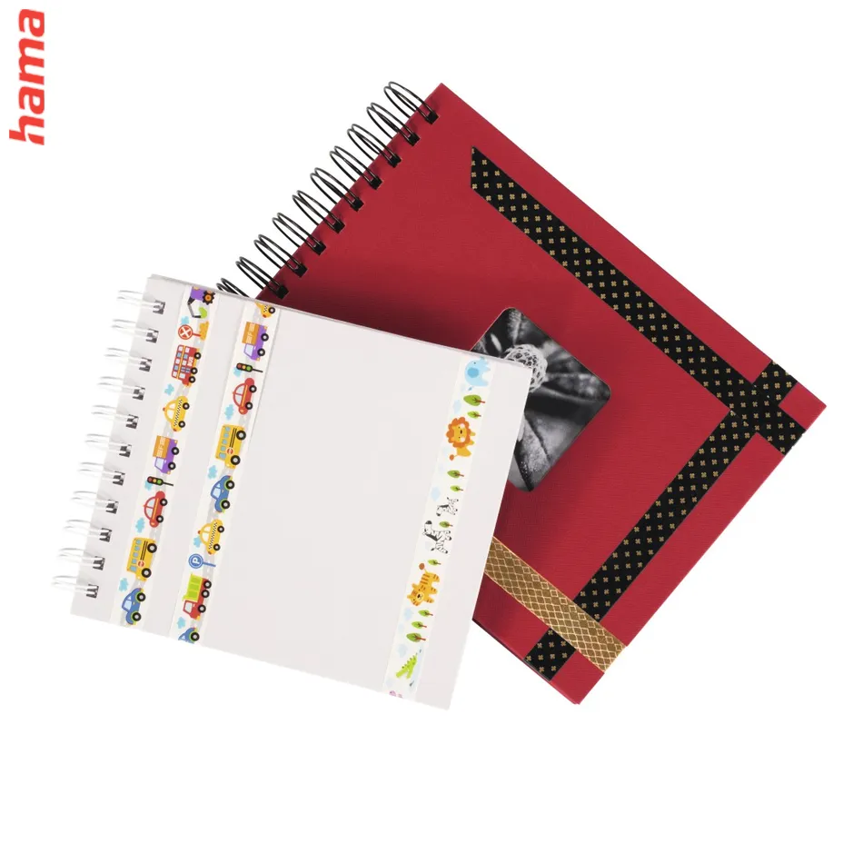 Scrapbook Hama lepiace pásky z motívmi 15 m pre kreatívnu tvorbu set 4