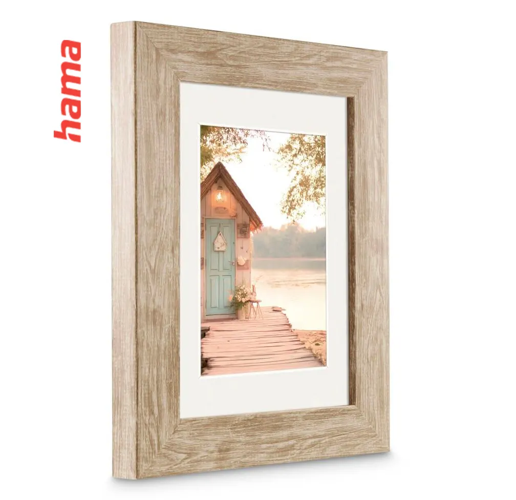 Fotorámik Hama COTTAGE, 30x40 cm hnedý s paspartou