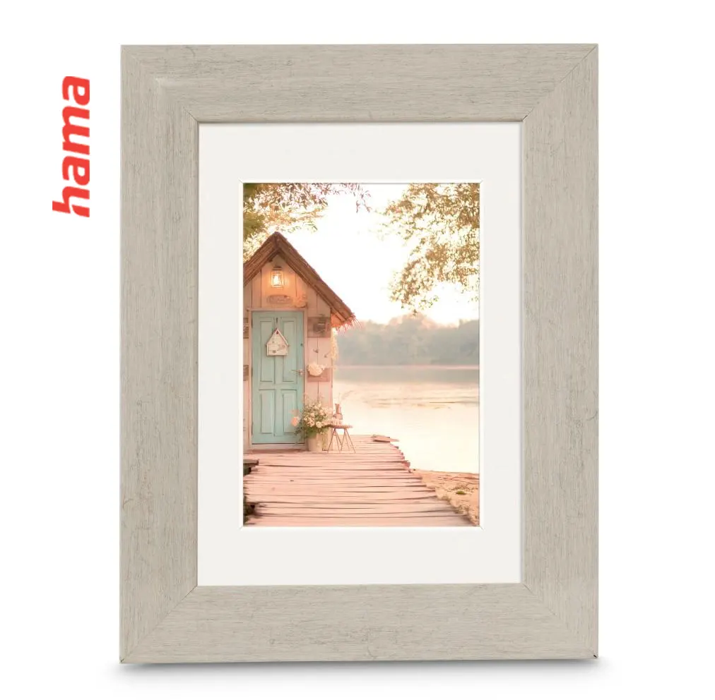 Fotorámik Hama COTTAGE, 30x40 cm taupe s paspartou
