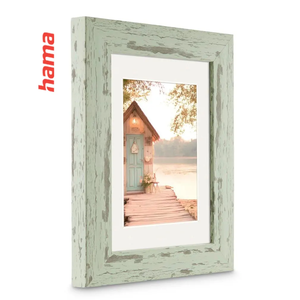 Fotorámik Hama COTTAGE, 30x40 cm mint pastel s paspartou