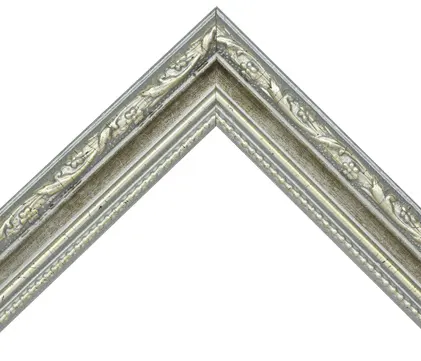Drevený rám na obraz 20x25 cm Siena strieborný