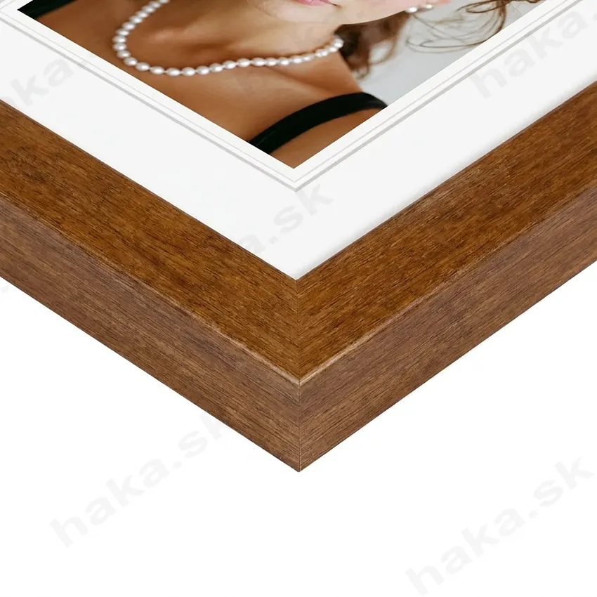 Drevený rám na obraz 60x80 cm MILANO medený plexislo