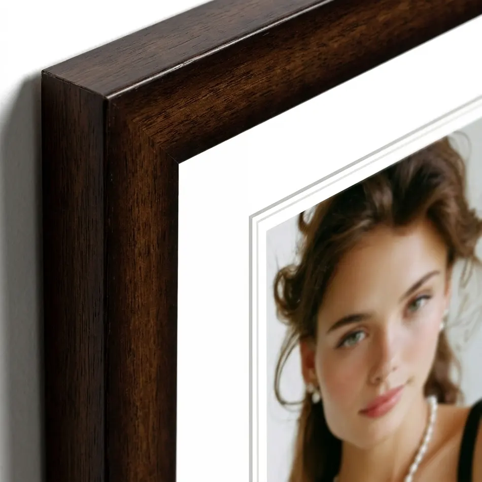 Drevený rám na obraz 50x50 cm MILANO Wenge s prechodom