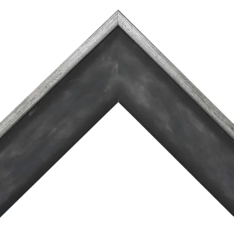 Drevený rám na obraz Como 20x20 cm - Antický antracit