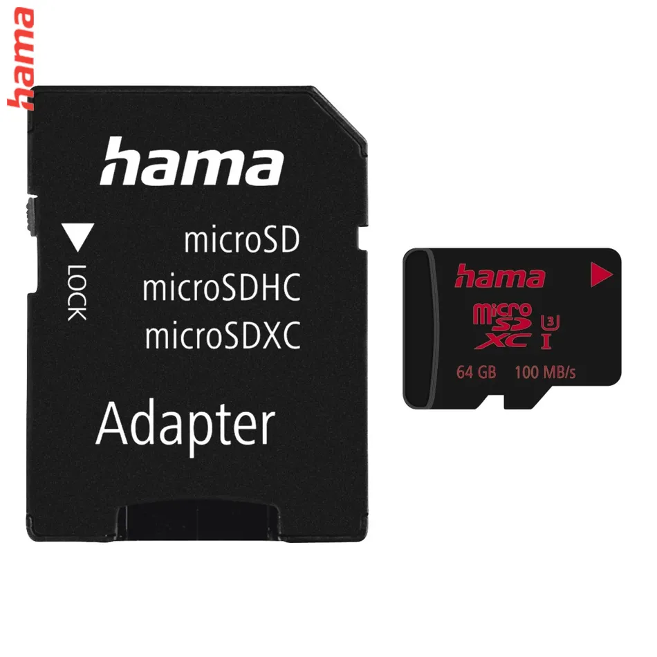 Hama microSDXC 256 GB Class 10 UHS-I 100 MB/s + Adapter/Mobile