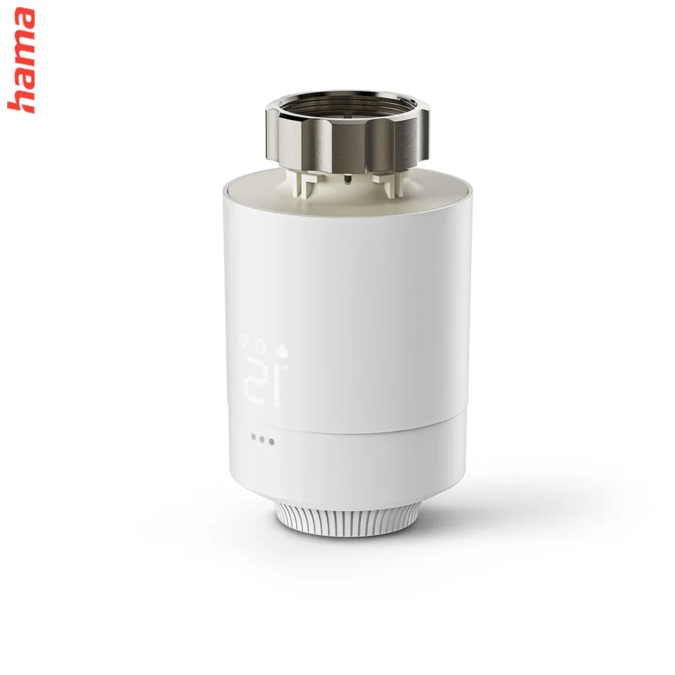 Hama SMART termostatická hlavica pre reguláciu kúrenia, Matter/Thread