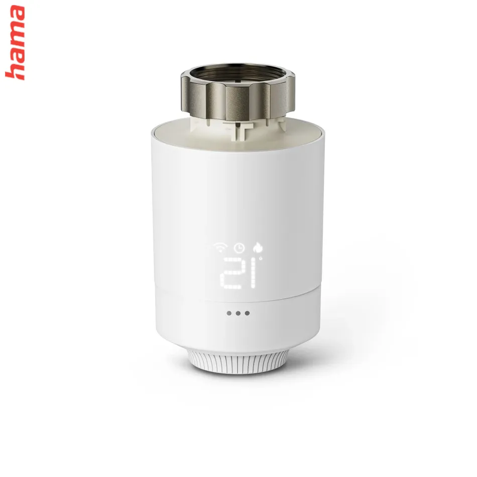 Hama SMART termostatická hlavica pre reguláciu kúrenia, Matter/Thread