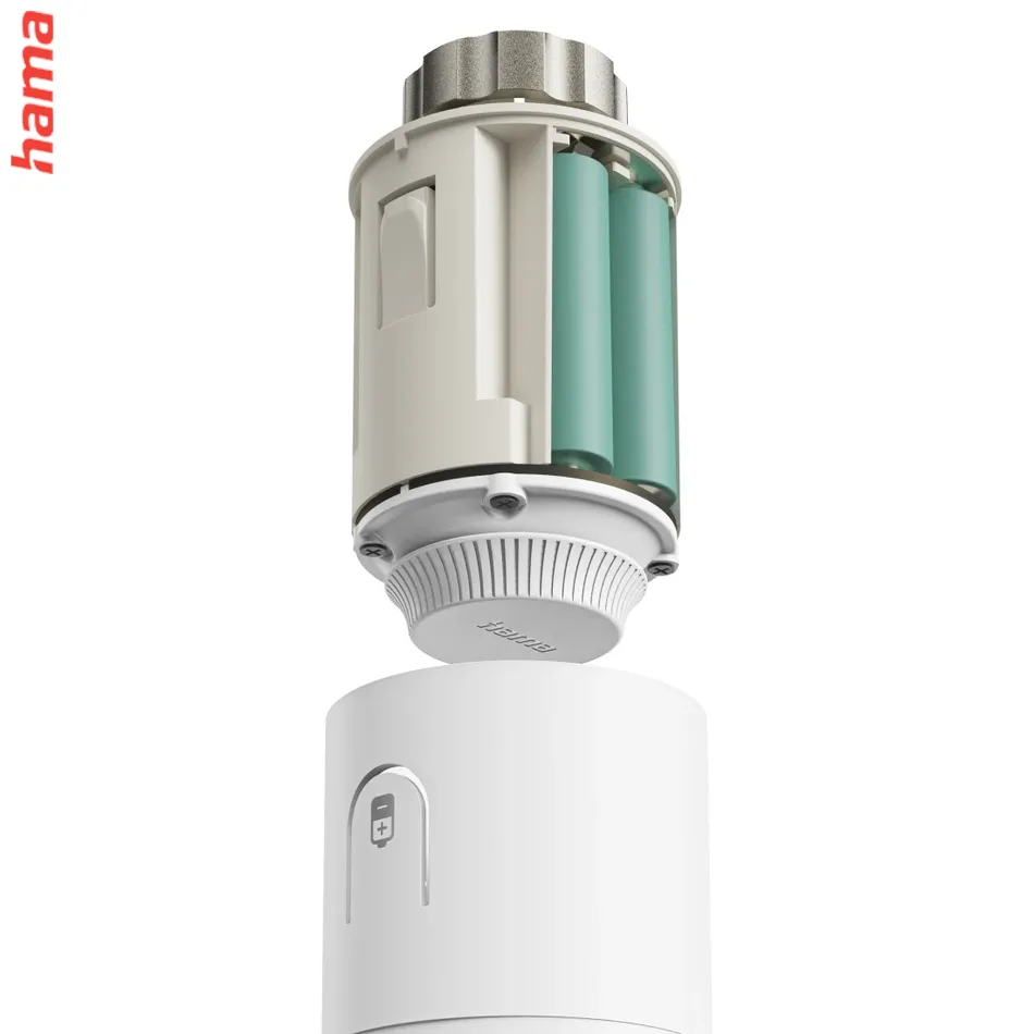 Hama SMART termostatická hlavica pre reguláciu kúrenia, Matter/Thread