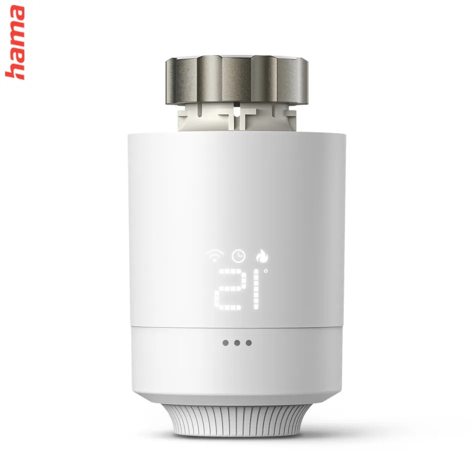 Hama SMART termostatická hlavica pre reguláciu kúrenia, Matter/Thread