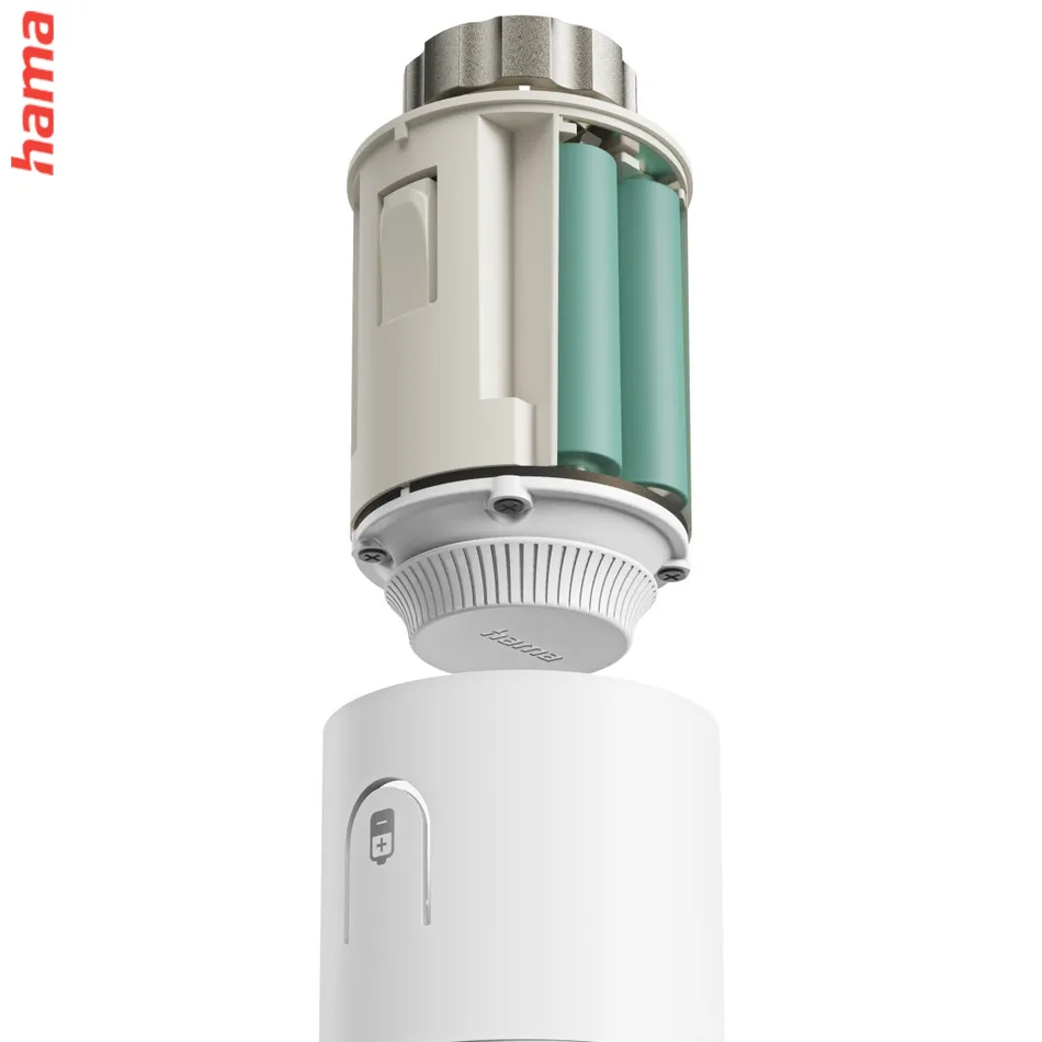 Hama SMART termostatická hlavica pre reguláciu kúrenia, Matter/Thread