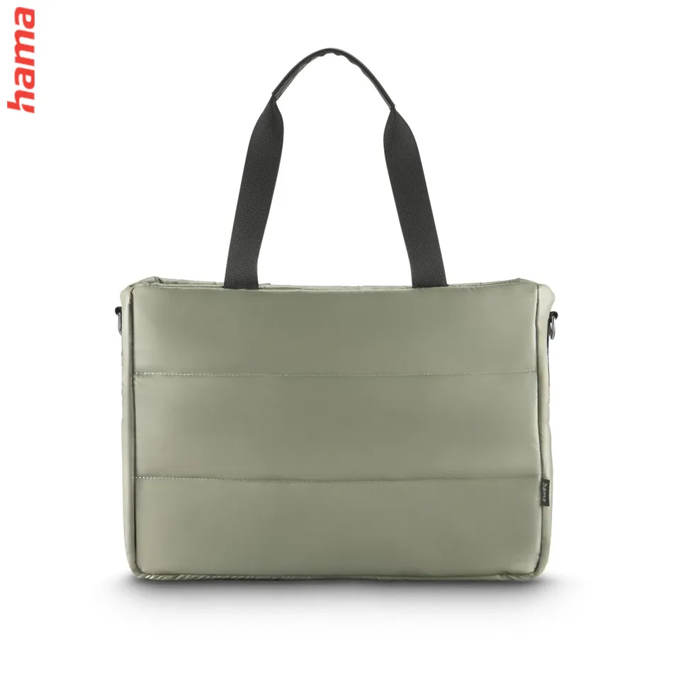 Hama taška na notebook Quilt, shopper, do 17,3 palca (44 cm), šalviová