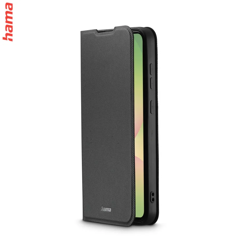 Hama čierny knižkový obal na Xiaomi Redmi 15C a 15C 5G, Daily Protect