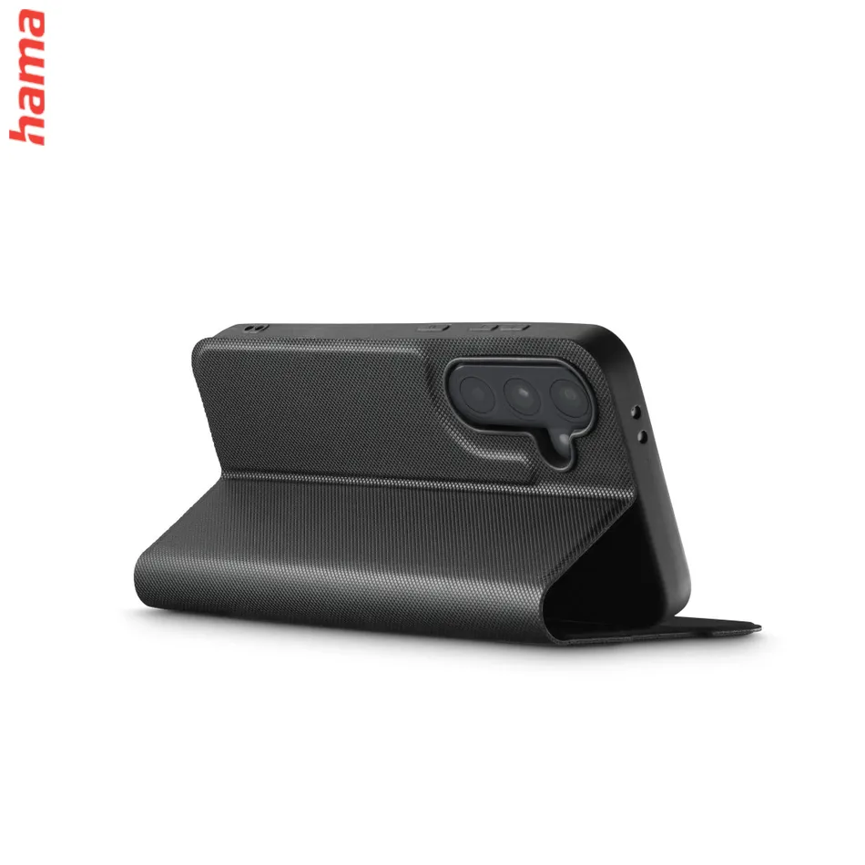 Hama čierny knižkový obal na Xiaomi Redmi 15C a 15C 5G, Daily Protect
