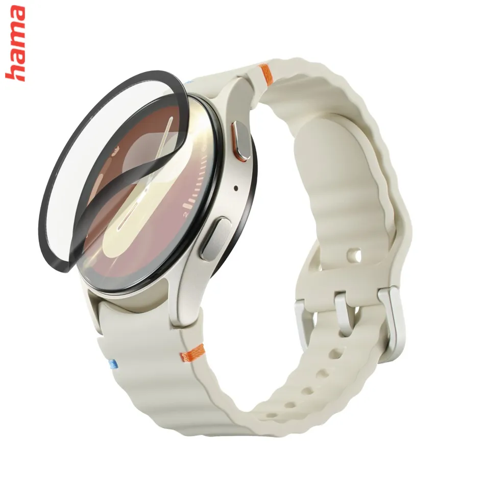 Hama ochrana displeja na hodinky Samsung Galaxy Watch8 a Watch9, 44 mm