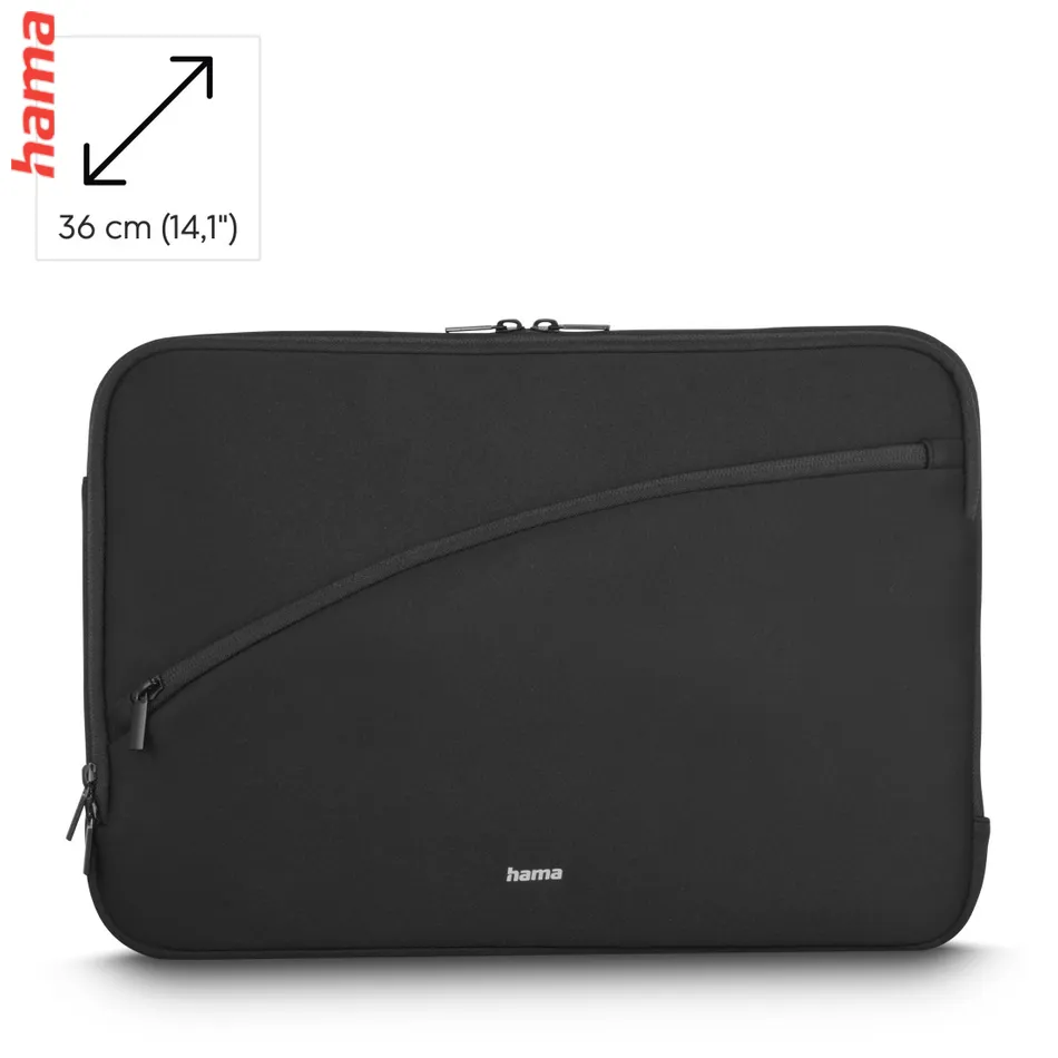 Hama Obal na notebook Protection do 36 cm (14,1 palca), čierny
