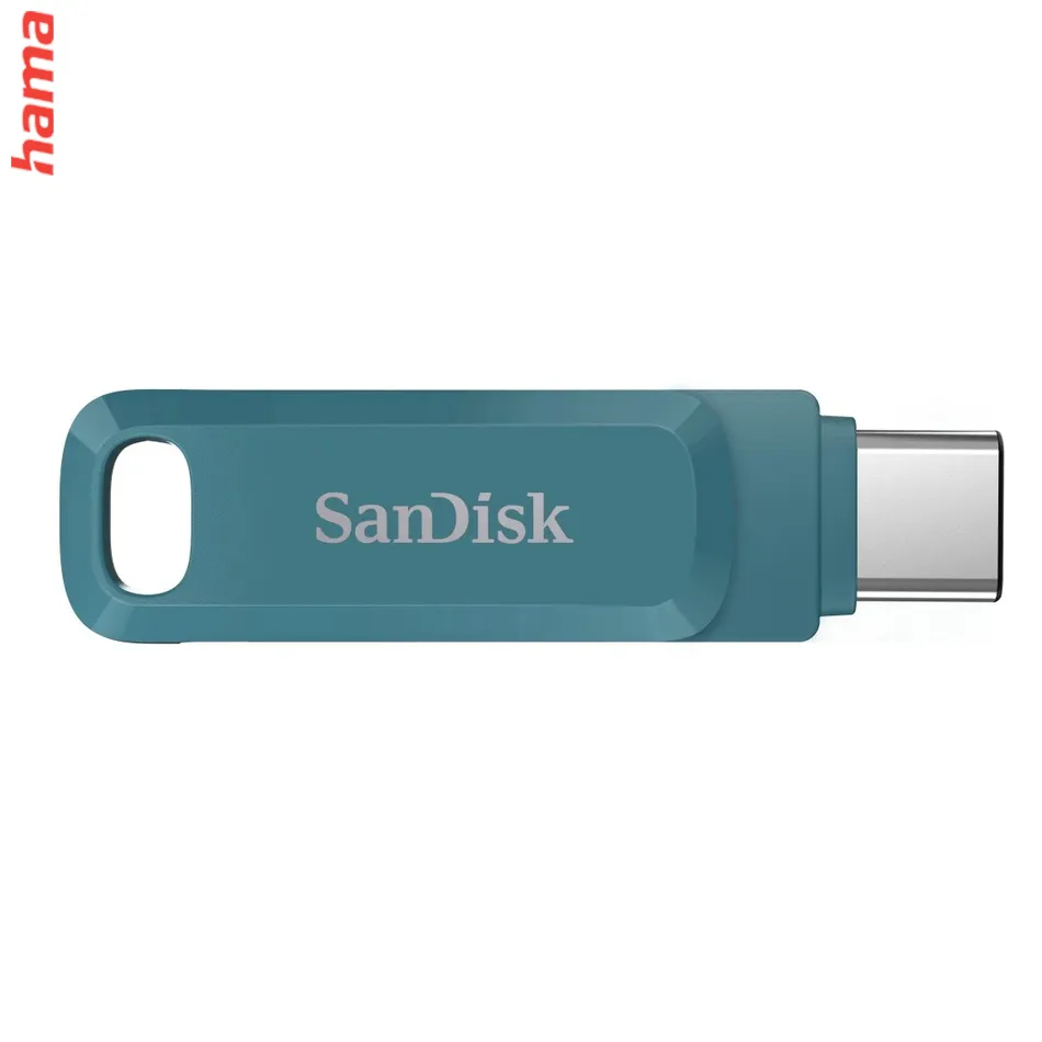 SanDisk Ultra Dual Drive Go USB kľúč 512 GB, USB-C a USB-A, modrý