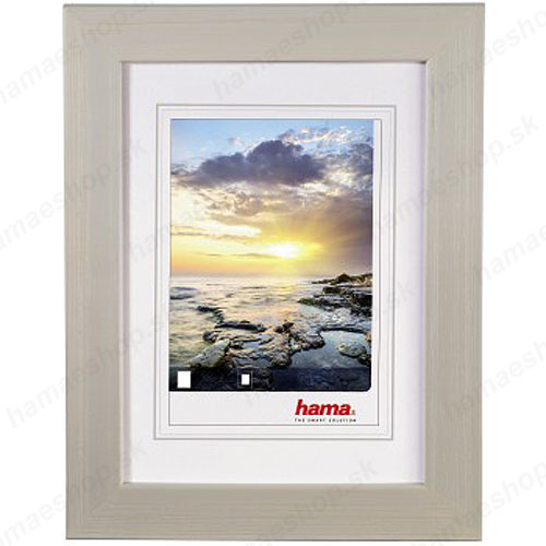 Drevený rámik 20x30 Bahia sivý