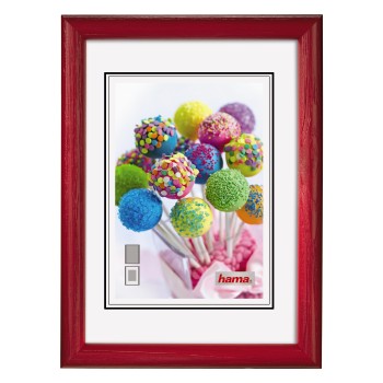 Drevený fotorám Hama Candy 50x70 červený