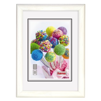 Drevený fotorám Hama Candy 50x70 biely