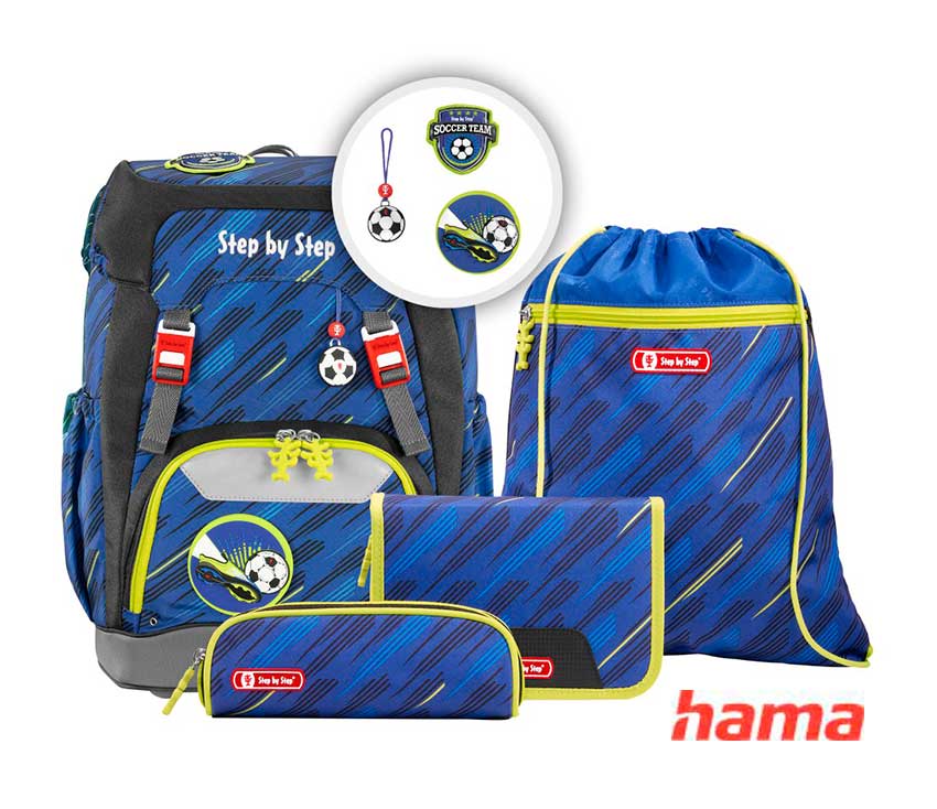 Školská taška Futbal 5 dielny set Step by Step GRADE ARG