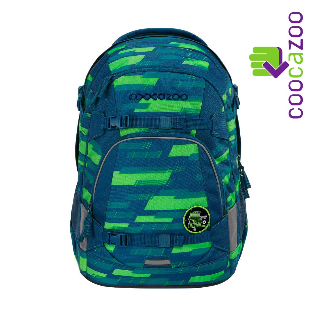 Školský batoh Coocazoo MATE Lime Stripe