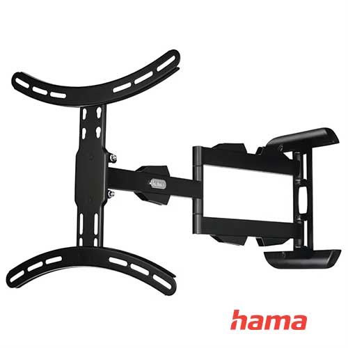 Držiak TV Hama pohyblivý 400x400 čierny 