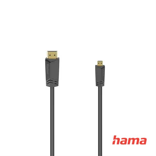 Hama micro HDMI kábel High Speed 4K 1,5 m