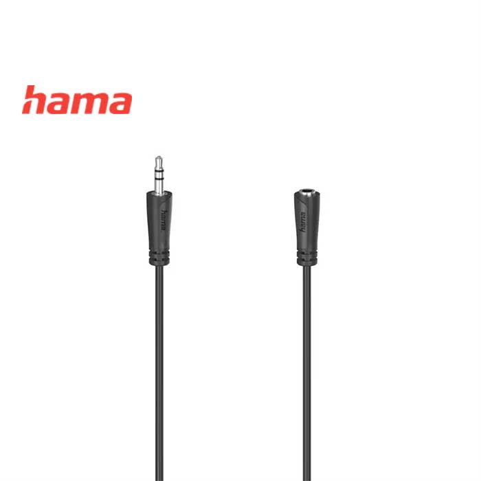 Hama predlžovací audio kábel jack 3,5 mm 5 m