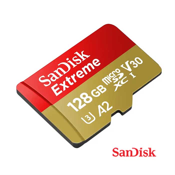 SanDisk microSDXC 128 GB prenosová rýchlosť 190 MB/s + Adapter