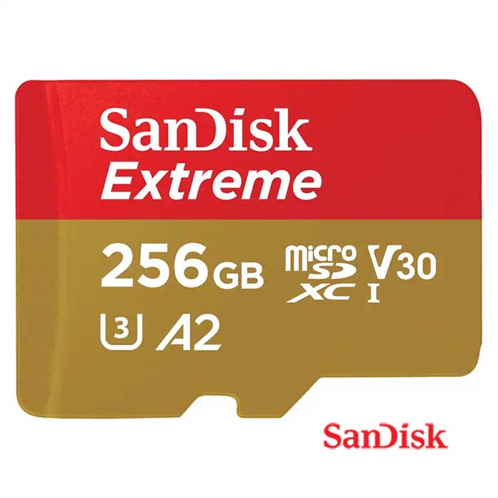 SanDisk microSDXC 236 GB prenosová rýchlosť 190 MB/s 