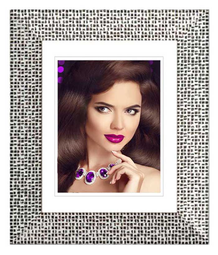 Rám na obraz 30x45 cm GLAMOUR strieborný
