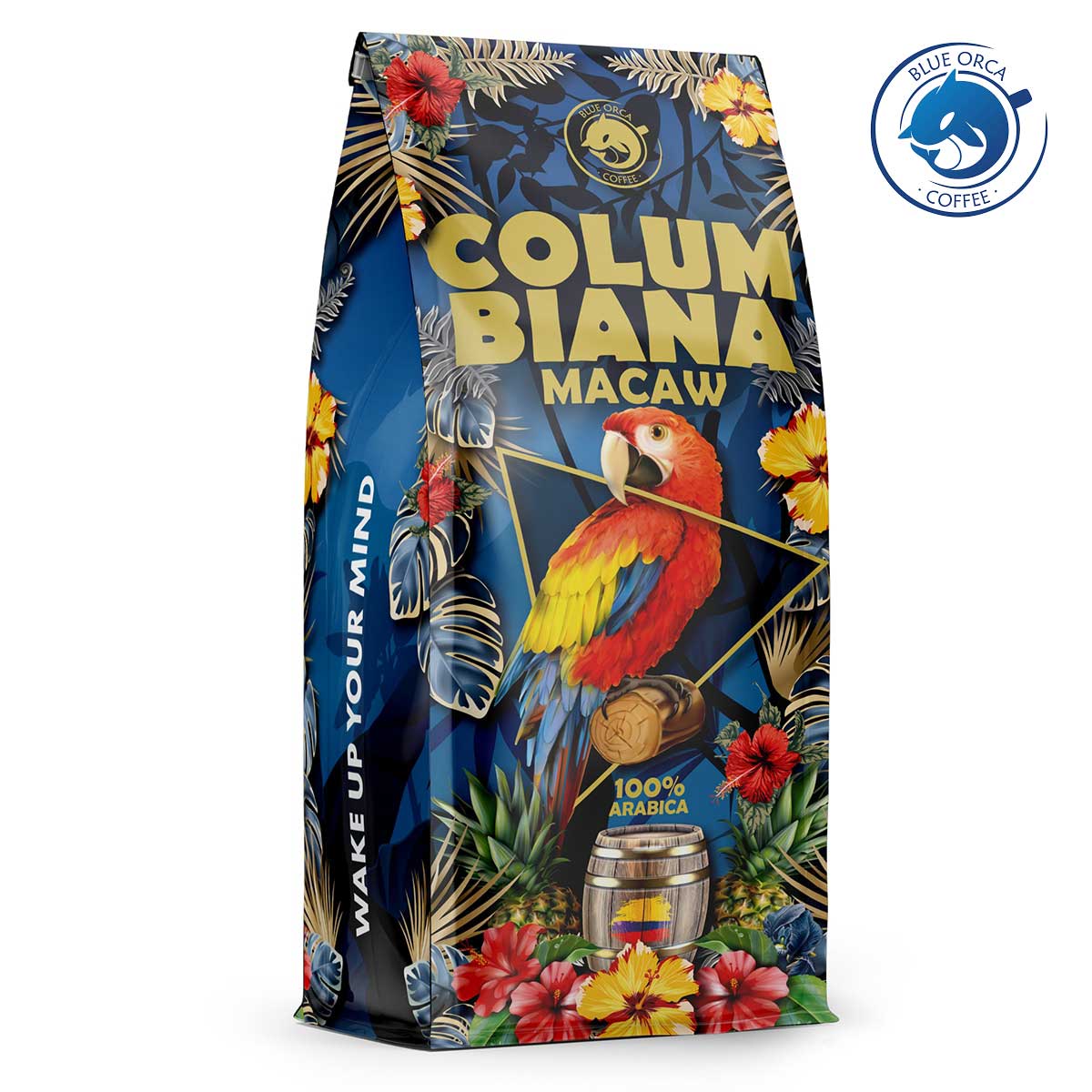 ZRNKOVÁ KÁVA Blue Orca Columbiana Macaw 1 kg