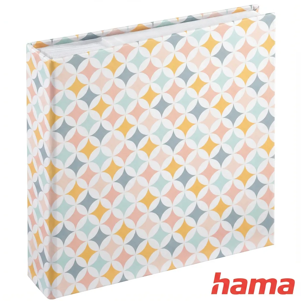 Fotoalbum Hama SIXTIES Squares 10x15 cm 200 foto popisové pole