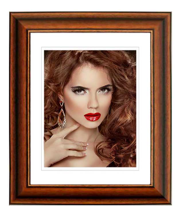 Rám na obraz 50x70 cm LIZA hnedý