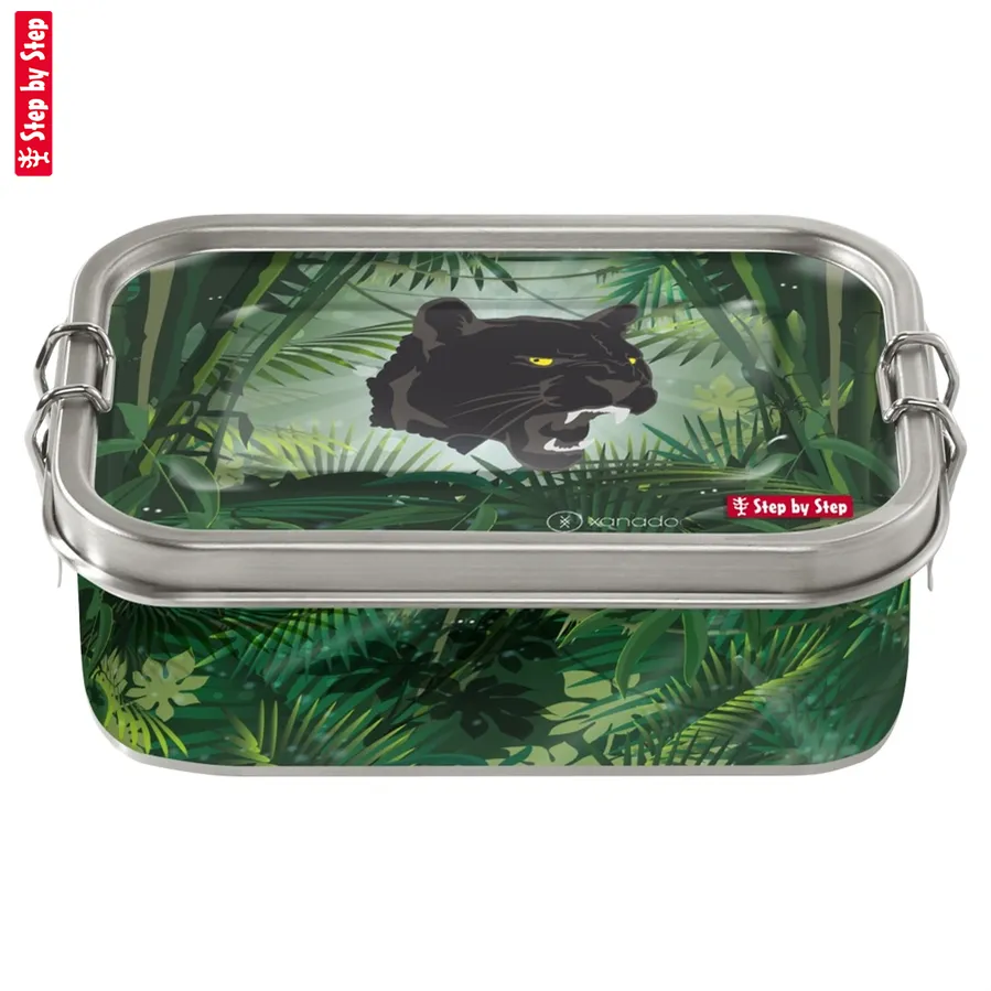 Krabička na desiatu z nerezovej ocele, Wild Cat Chiko