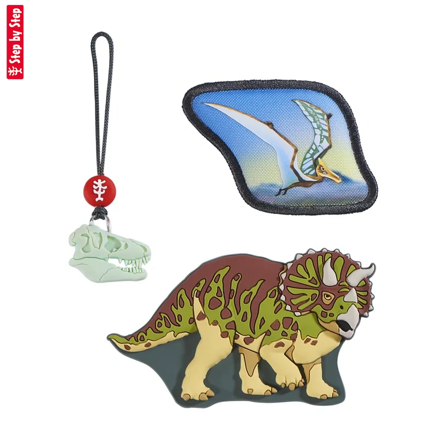 Doplnkový set obrázkov MAGIC MAGS Dino Tres k aktovkám GRADE, SPACE, CLOUD, 2v1 a KID